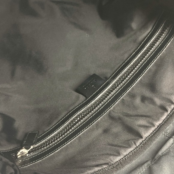 Gucci Webline Sherryline Tiger Backpack Bag Nylon Canvas Black - Picture 13 of 15